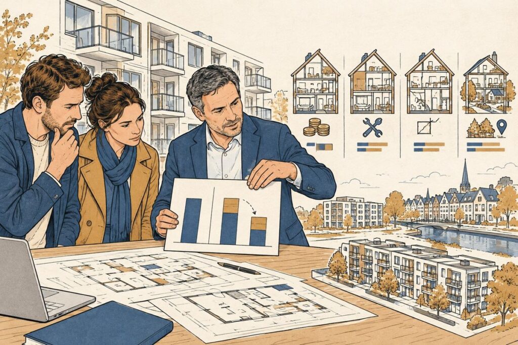 Redactionele illustratie bij Woningmarkt: 60% vraagt om een noemer